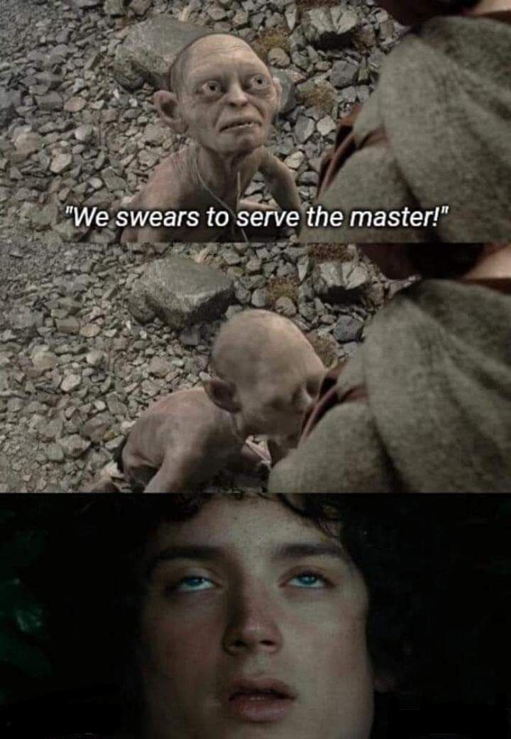 Master must be pleased