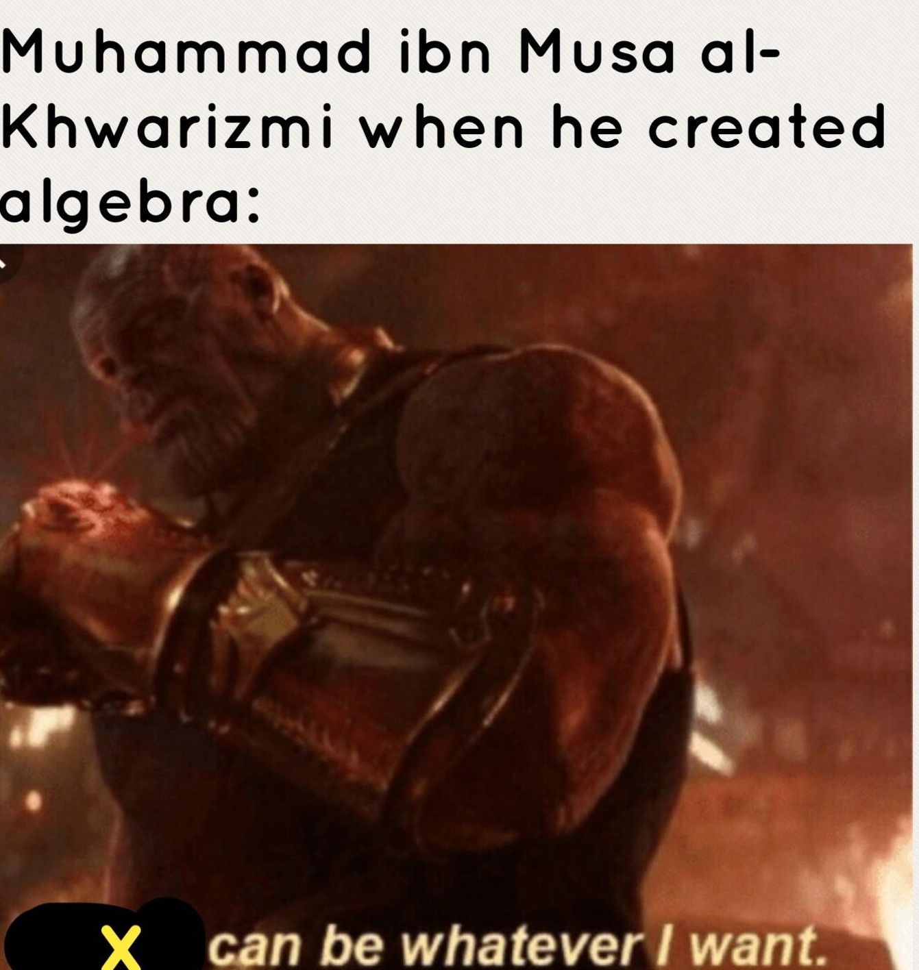 The creator of algebra