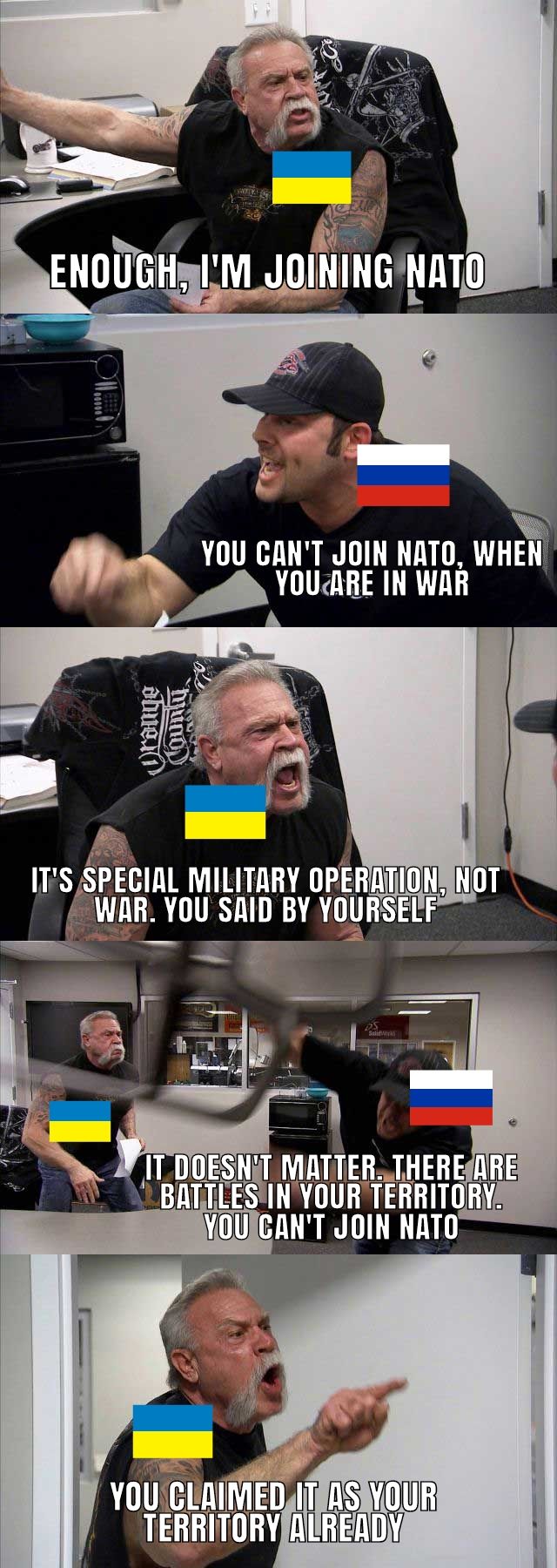 Ukraine joining NATO
