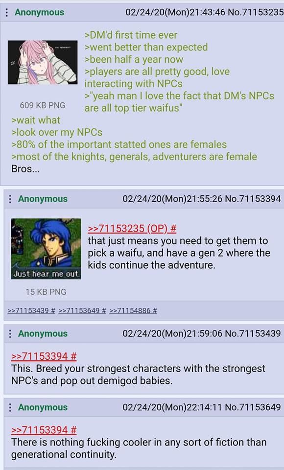 I want NPC