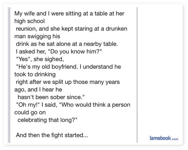 The break up
