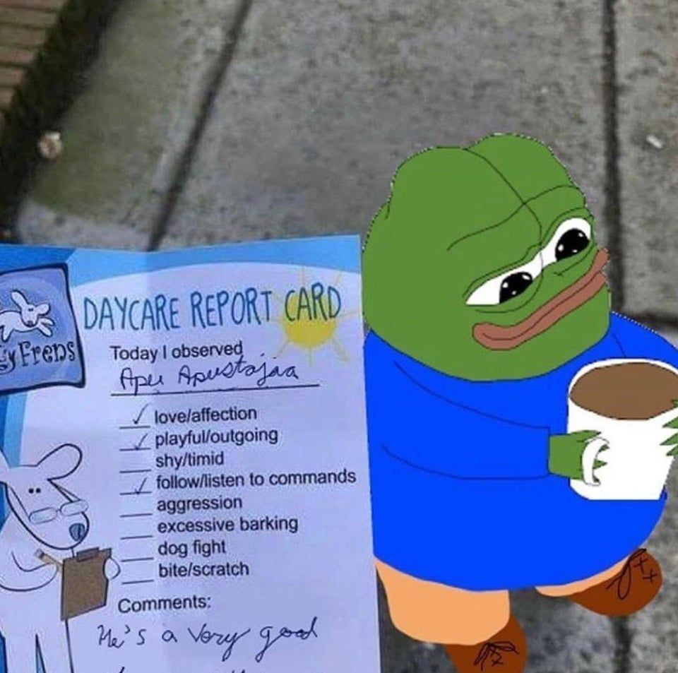Pepe/apu a day - 279 good boy