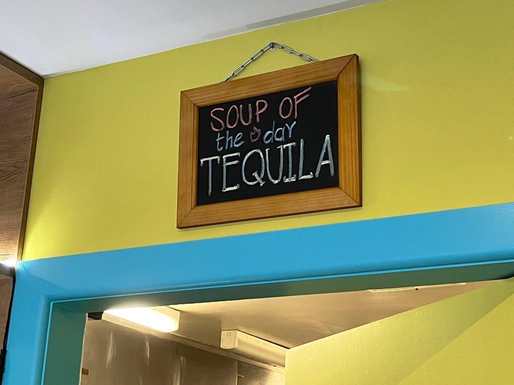A new Mexican restaurant opened in the neighbourhood…