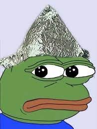 Pepe/apu a day - 281 tinfoil pepe