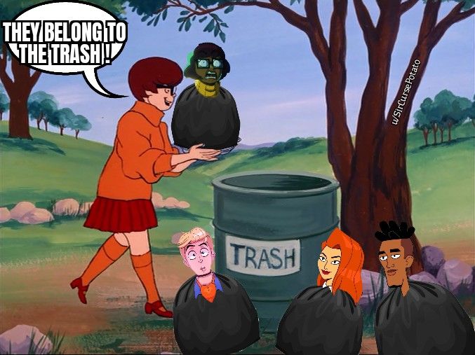 They belong to the trash !