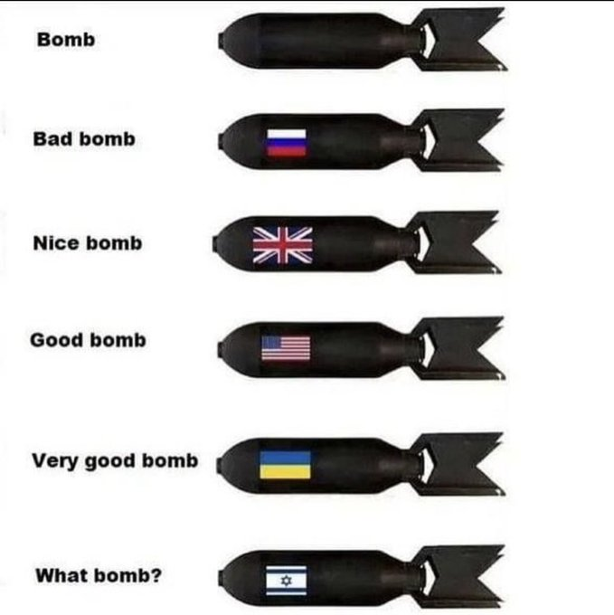 And they say all bombs are the same