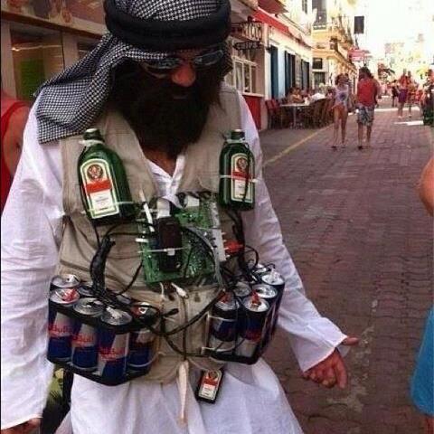 My name is Achmed and I am a JÃ¤ger-bomber!