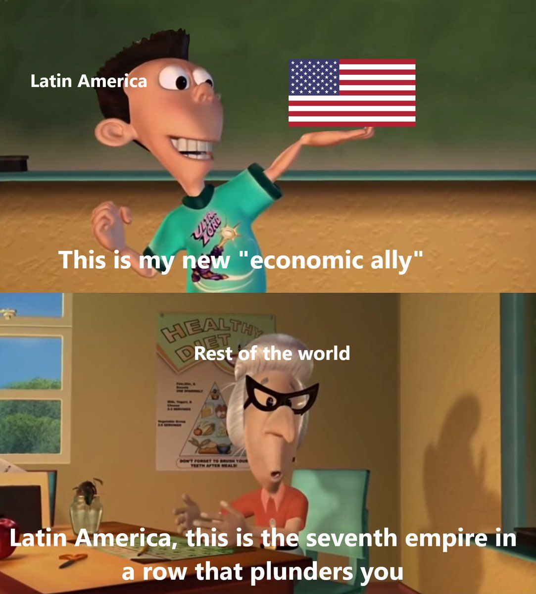 You never learn from history, Latin America!