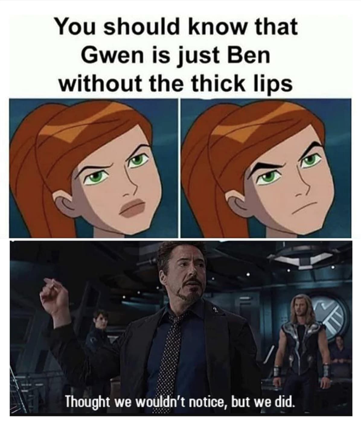 Wait...and thinner eyebrows.