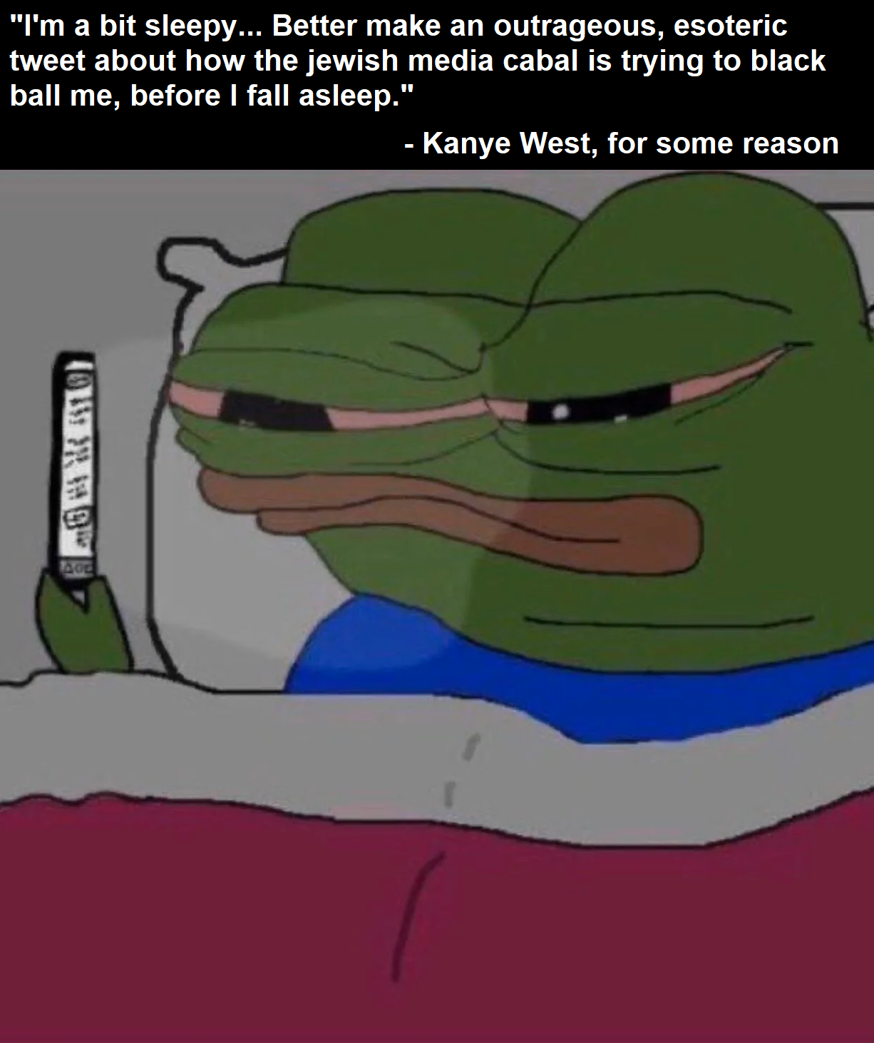 Kanye unchained / unhinged ?
