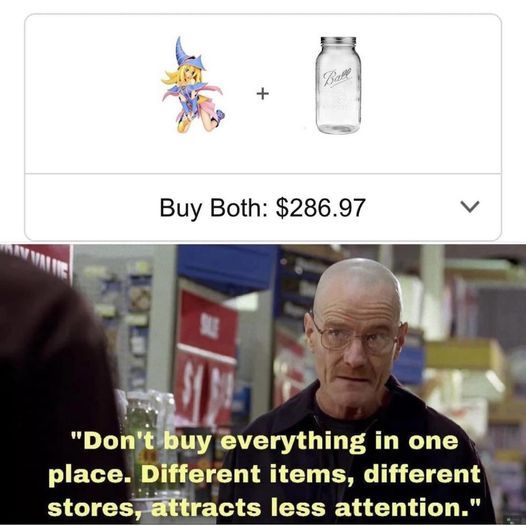 don't fall for "frequently bought together"