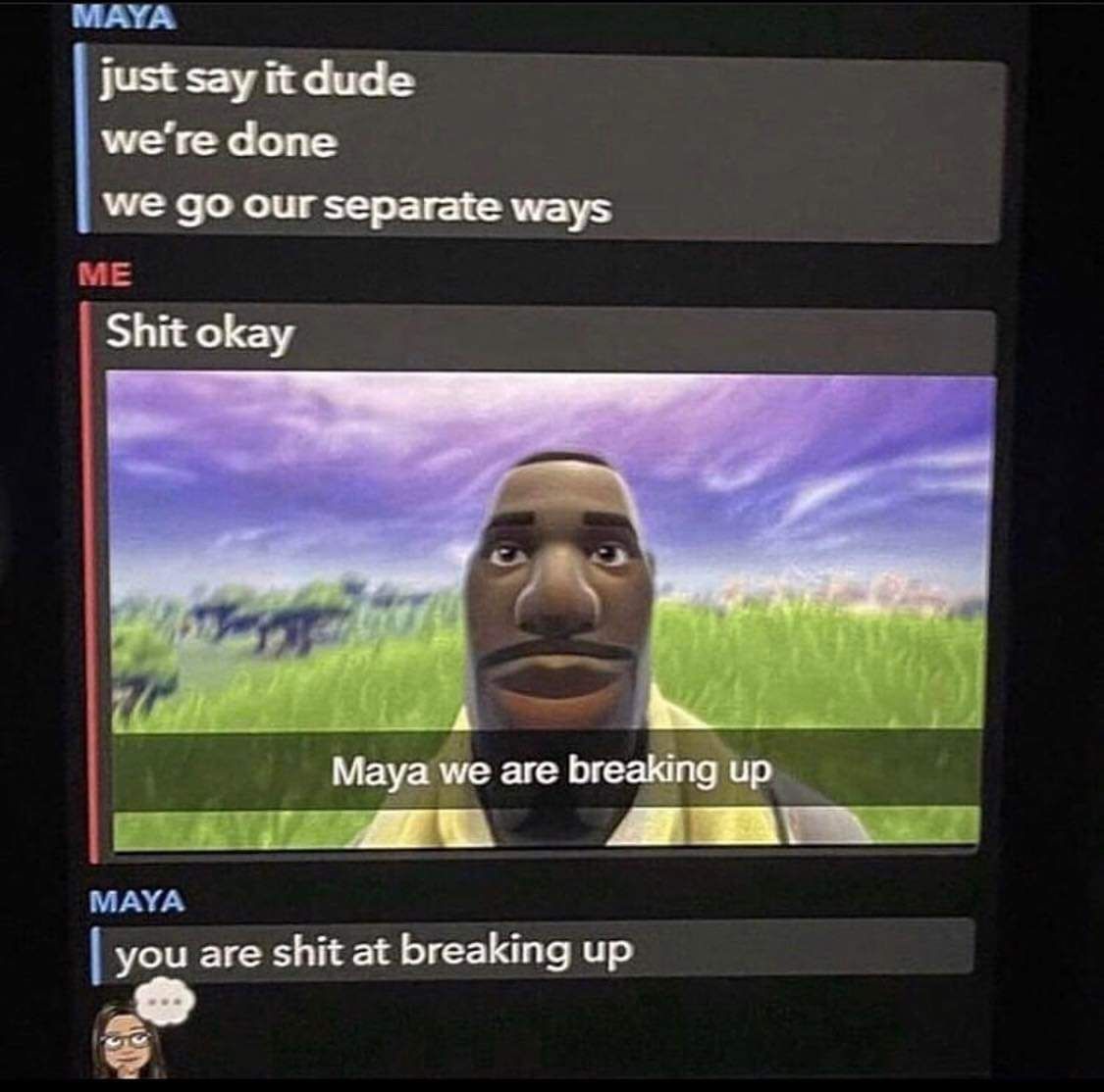 How to break up