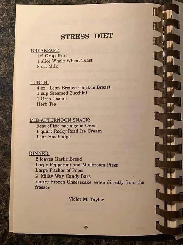 Now this is a diet I can get behind!