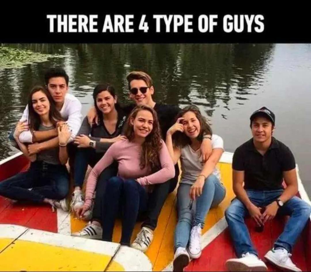 there are 4 types of guys