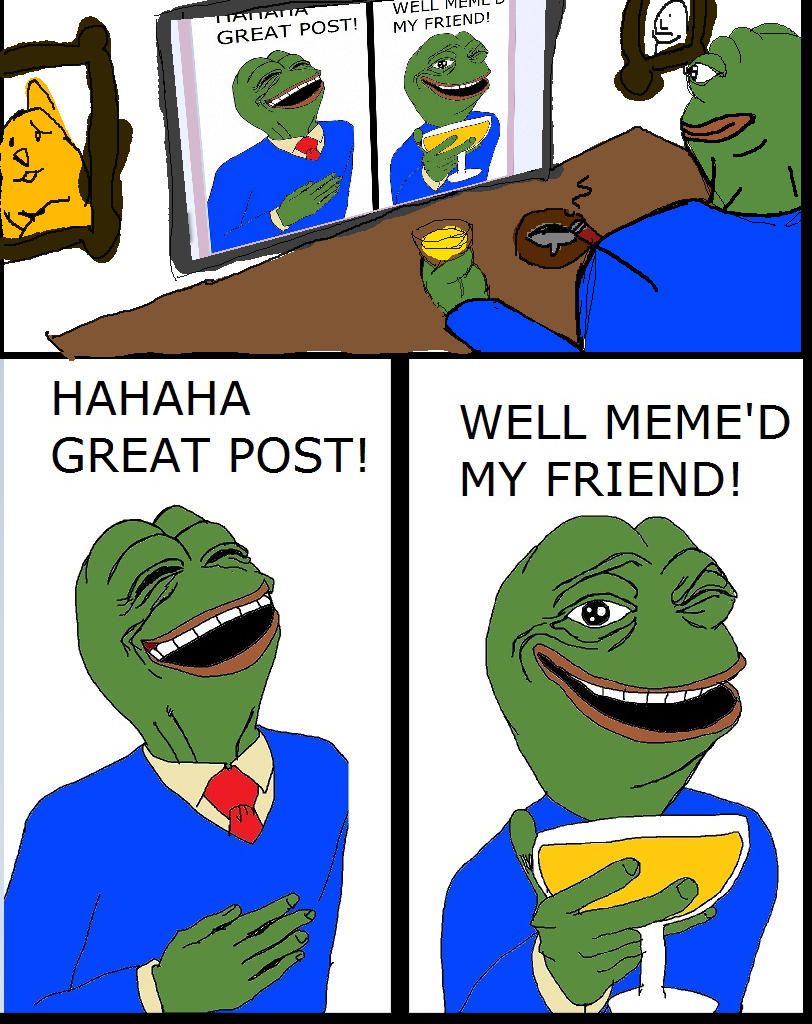 Pepe/apu a day - 287 Haha well meme'd