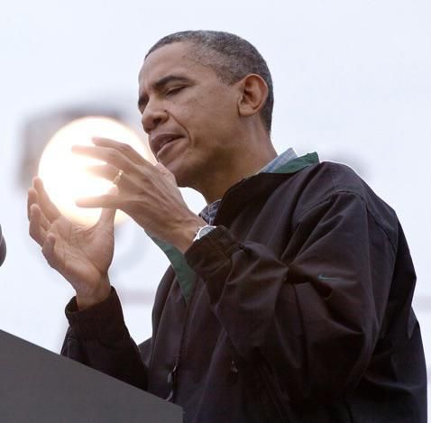 President Obama summons a power orb to slay his enemies