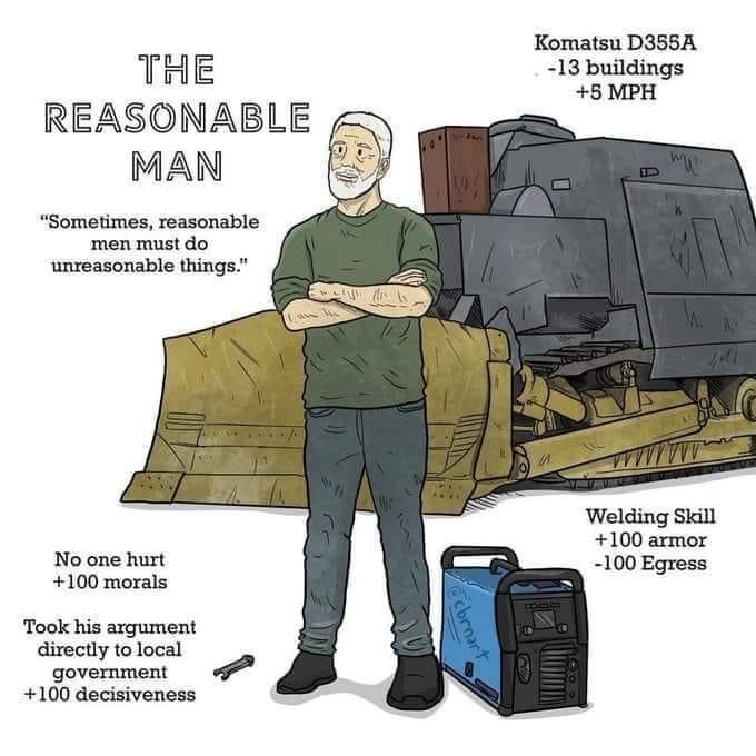 Be reasonable