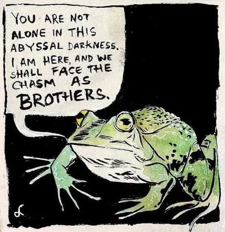 Comfy pls stop depressionposting.