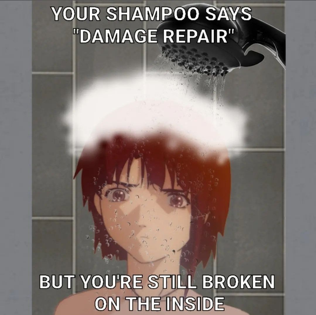 jk, I don't shower