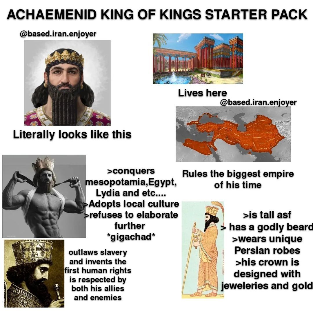 Achaemenid King of Kings starter pack