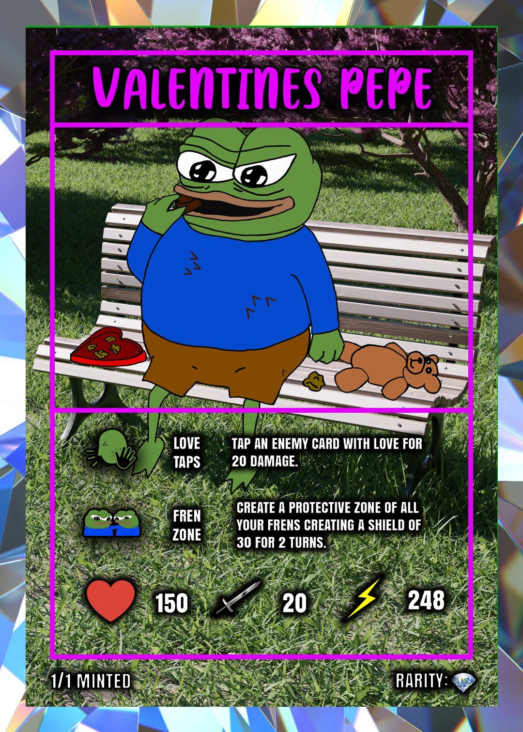Pepe/apu a day - 291 Valentines pepe