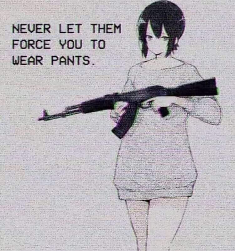 Damn it comfy, put on some pants
