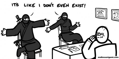 Even ninjas have marriage problems