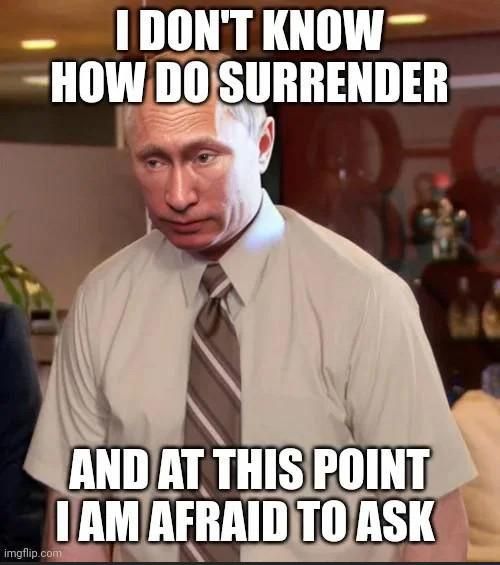 How to surrender
