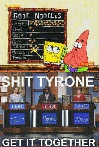 Yeah Tyrone!