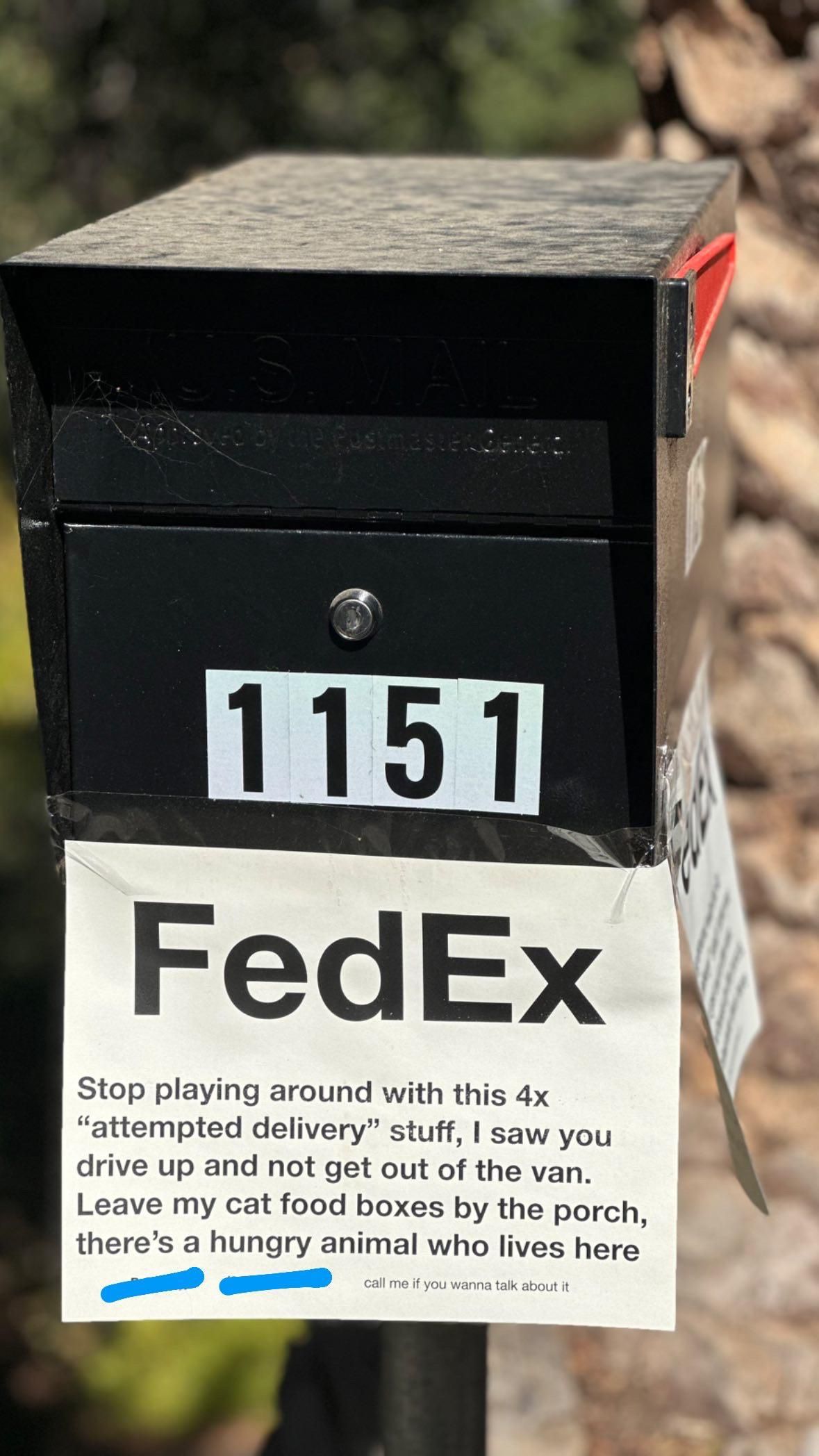 “Stop playing games FedEx”