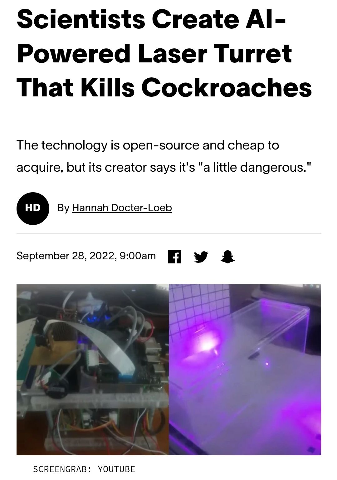the scientist's name? greekos papadopoulos