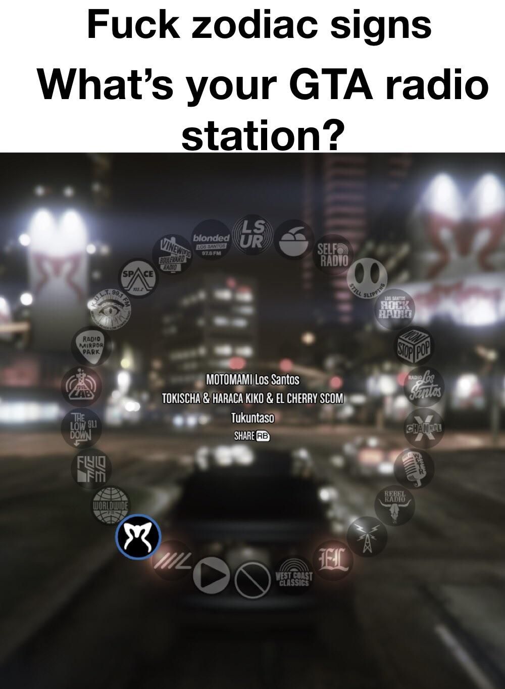 What’s your GTA radio station?