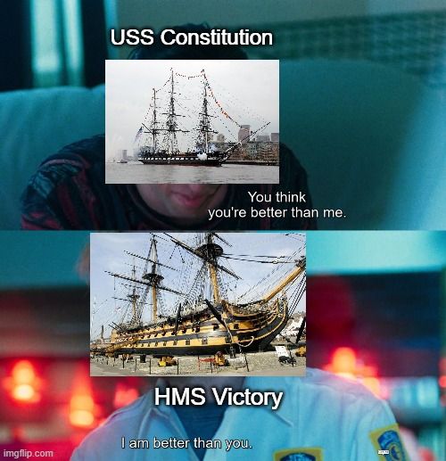 You sank 5 smaller warships, I single-handedly changed the course of history. I AM better than you.