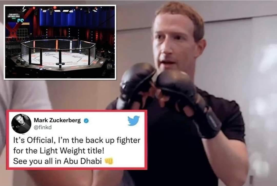 He can ZUCC someone in real life now