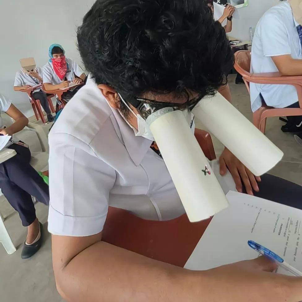 Teacher in Philippines asks engineering students to create their own anti-cheating headwear