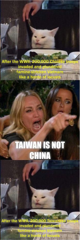 Those Taiwanese were like a horde of locusts that plundered and ravaged everything