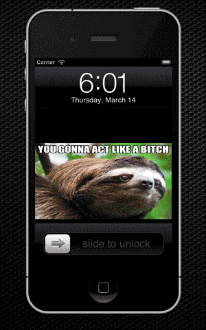 If I would have an iPhone, I would totally do this (but I have no iPhone, because Apple sucks)