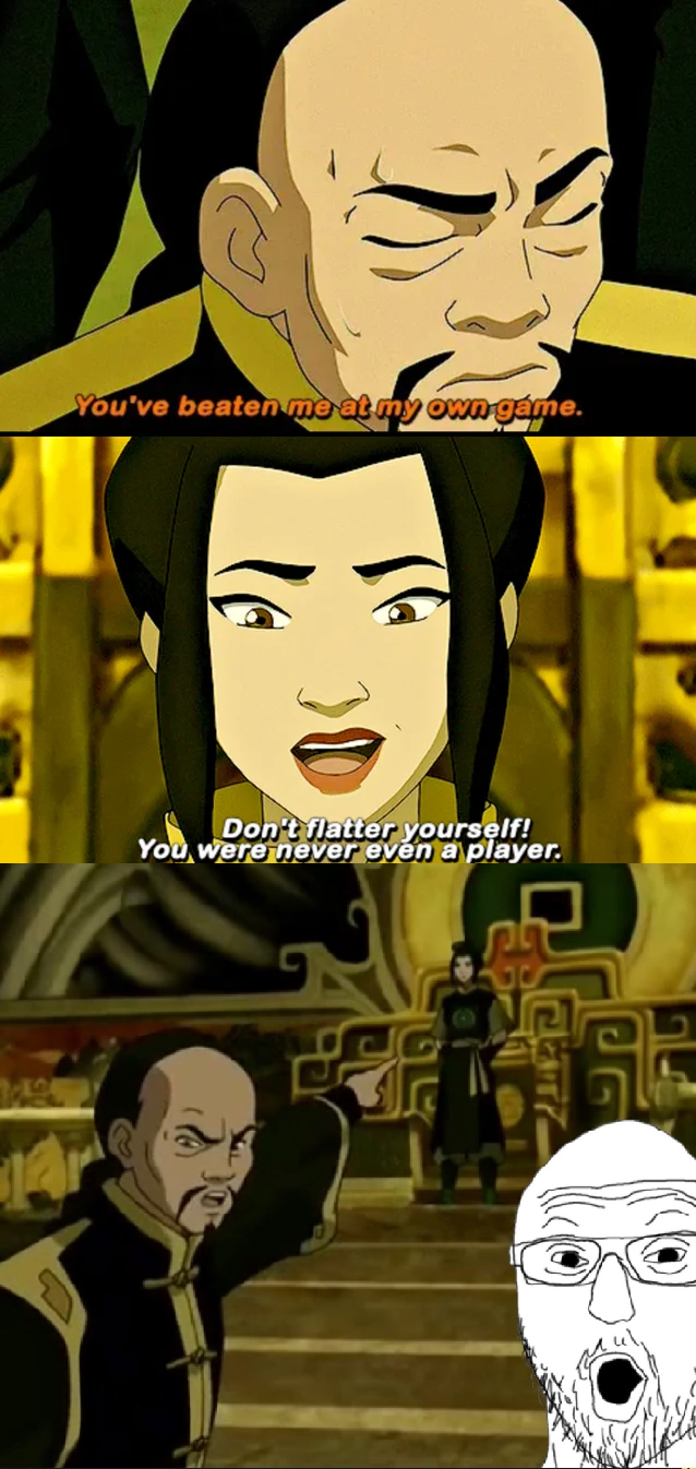 "She can't do that! Shoot her, or something!"