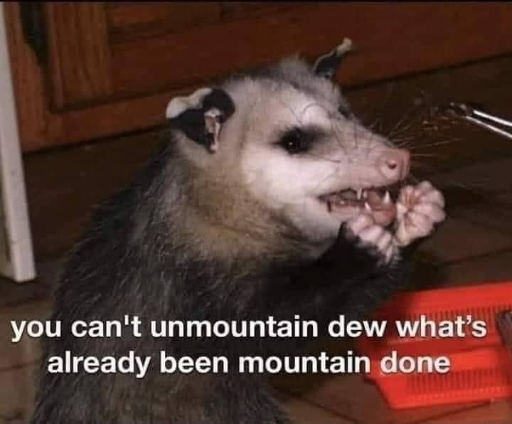 mountain damn