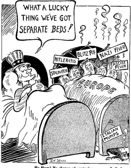 Posting a picture of a WW1 or WW2 political cartoon until I run out of ideas. DAY 2.