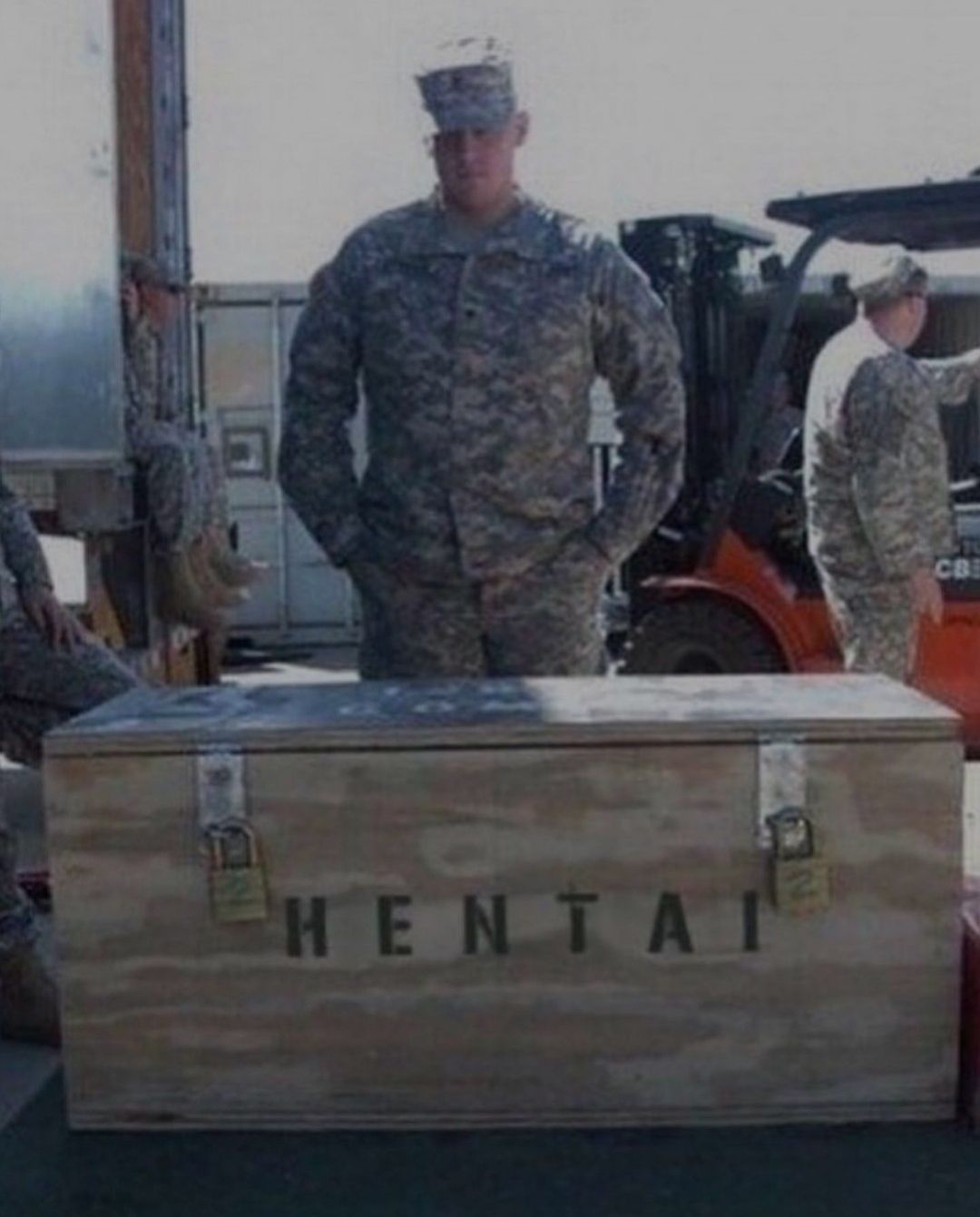 Comfy in the army, circa 2027