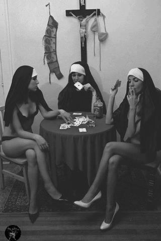 Nuns when you don"t see them