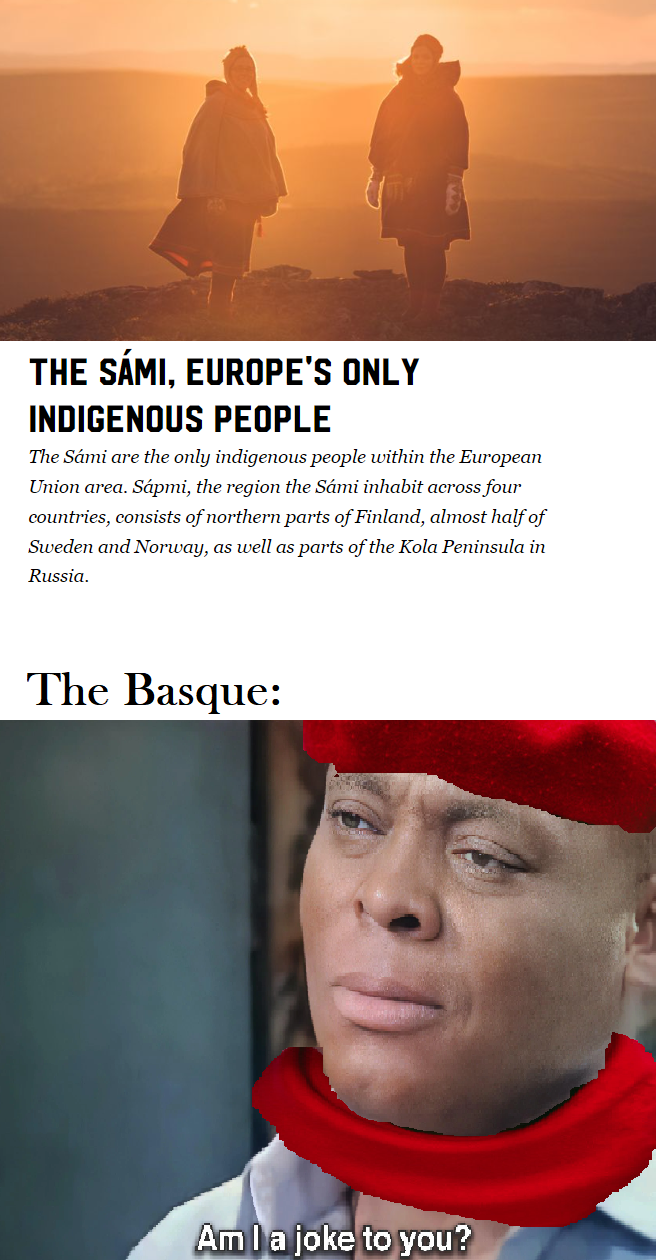 I guess the Basque just don't exist..
