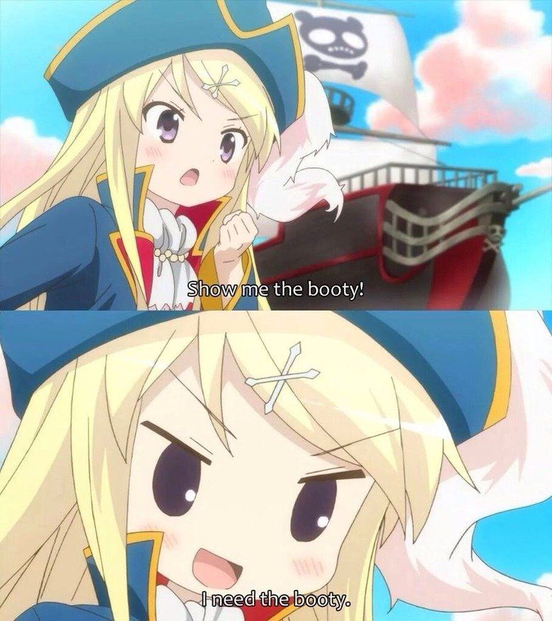 I want the booty