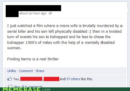 Finding Nemo: A real thriller
