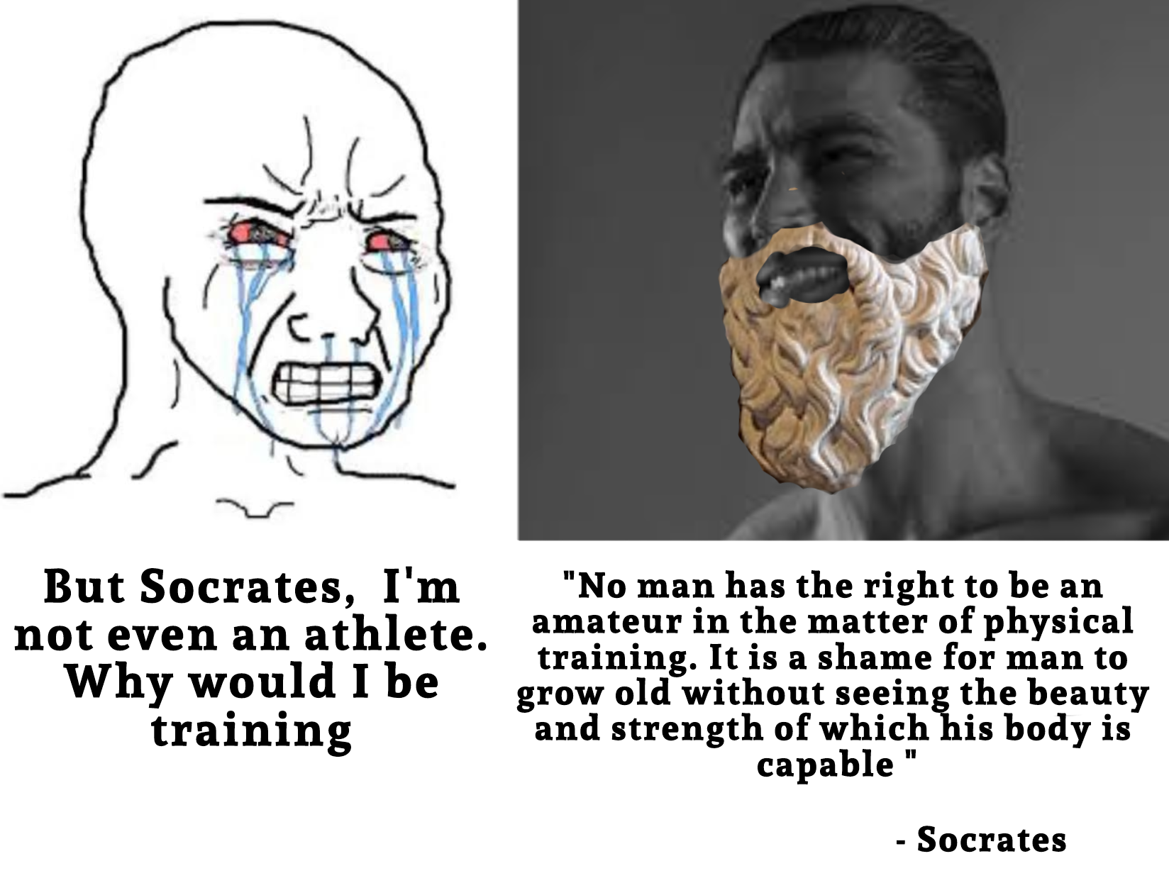 Socrates, the true chad