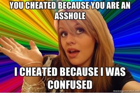 Either ways its your fault