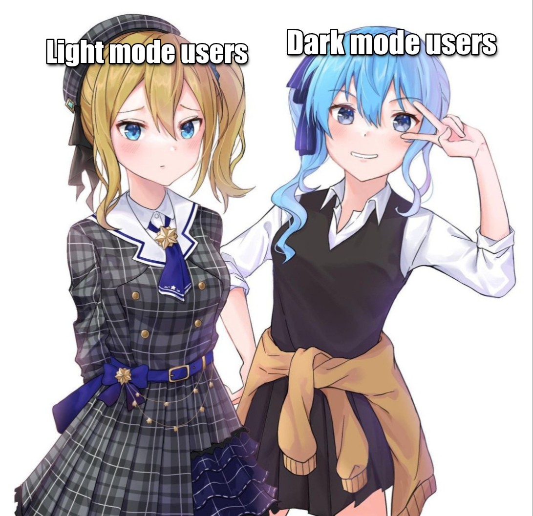 Try dark mode, it's good