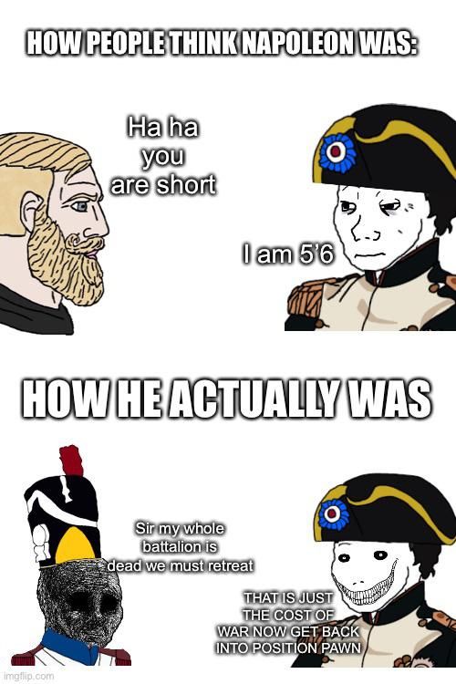 Napoleon wasn’t that short