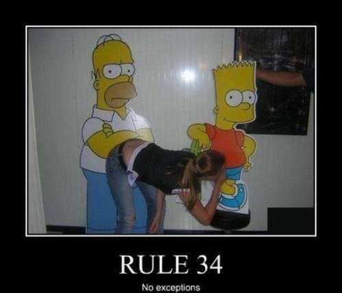 Rule 34 - No exceptions!